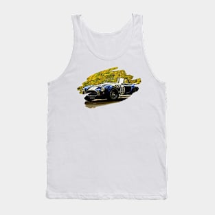 Cobra Action Art Splash Print Tank Top